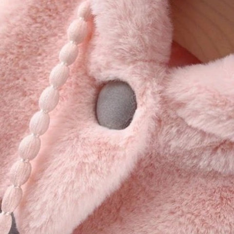 Bunny hoodies with mini purse