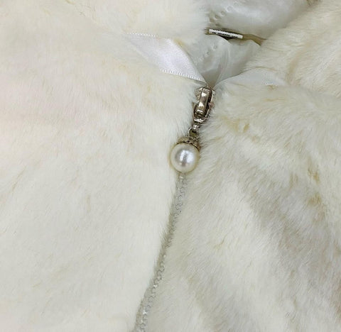 Premium fur jacket with mini purse