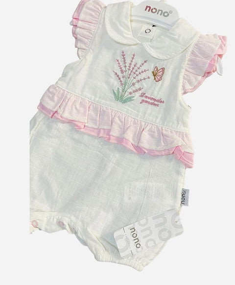 Turkish embroidered romper