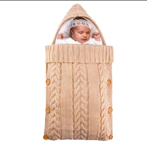 Woolen Sherpa swaddle