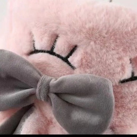 Bunny hoodies with mini purse