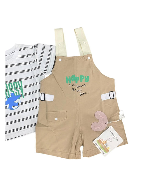 Super cute summer dungaree set