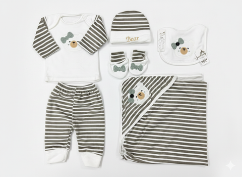 Cute bear velvet starter set