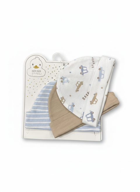 Cute baby cap set
