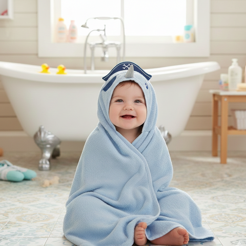 Hudson Unicorn bath towel