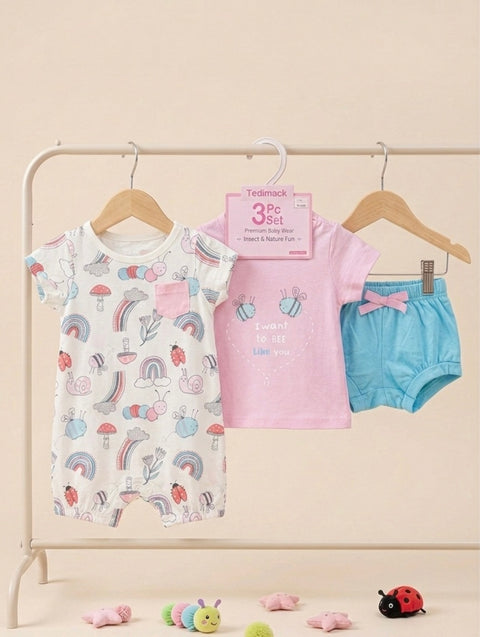 Baby bee summer set