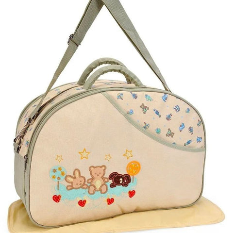 D shape mother bag