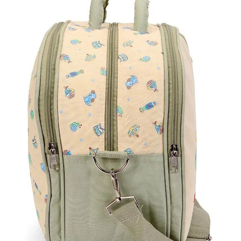 D shape mother bag