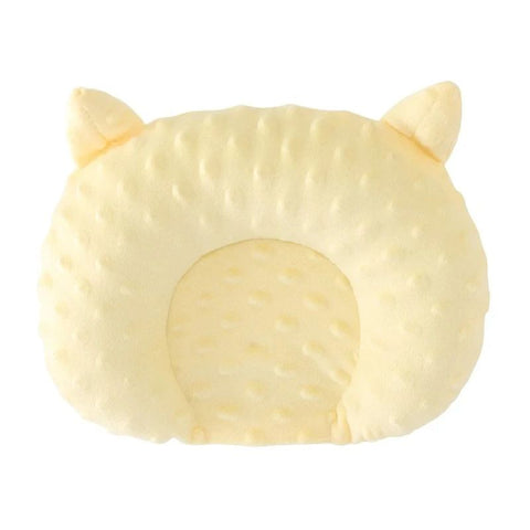 Dotted plush head pillow