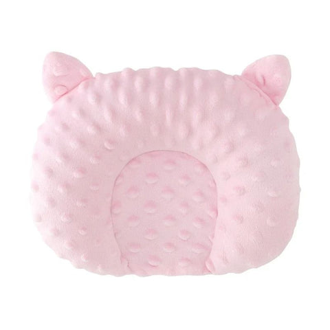 Dotted plush head pillow