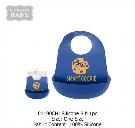 Smart cookie silicon bib