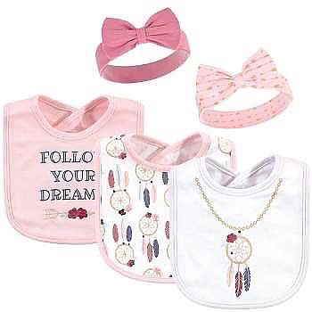 Dream catcher bib and bands set
