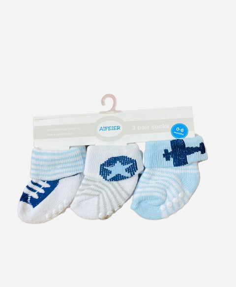 Blue sea socks set
