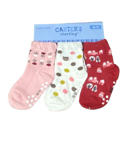 Multi colour girls socks set