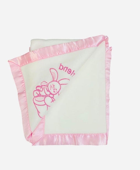 Best friend pink blanket