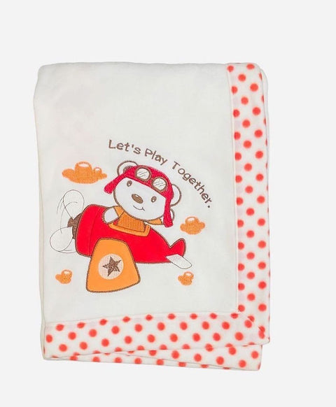 Let's play together baby blanket