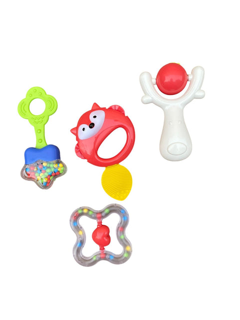 4 pcs rattle set