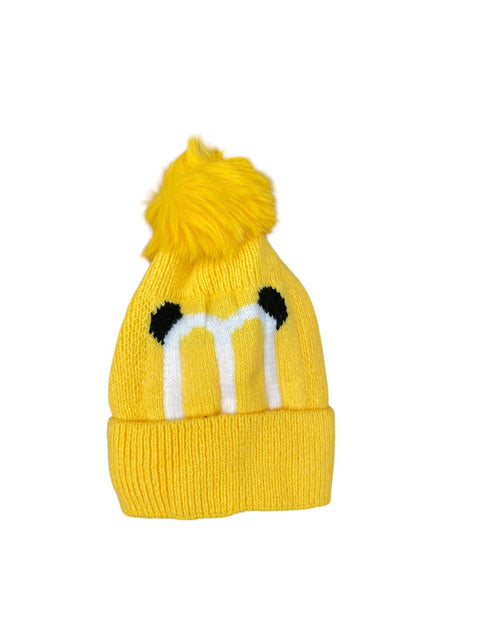 Woolen inner fur cap