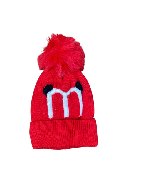 Woolen inner fur cap