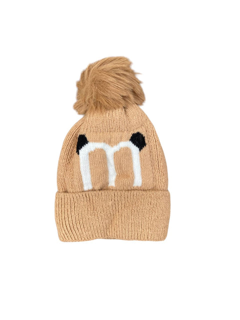 Woolen inner fur cap