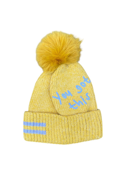 You got this woolen cap