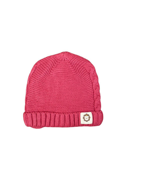 Newborn solid wool cap