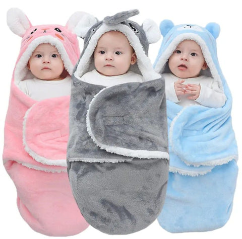 Character winter swaddle