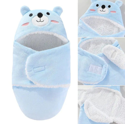 Character winter swaddle