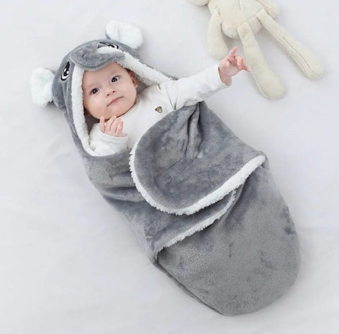 Character winter swaddle