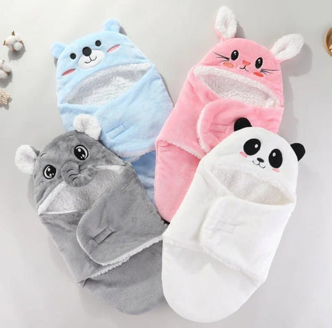 Character winter swaddle