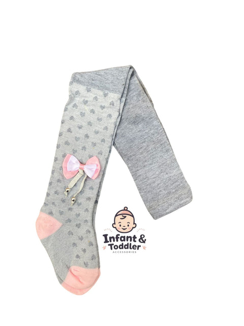 Heart embossed leggings