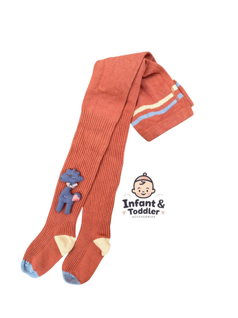 3D bear imported leggings