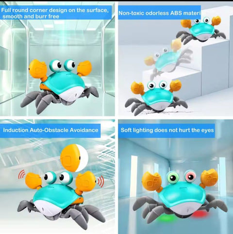 Crawling musical crab