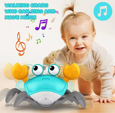 Crawling musical crab