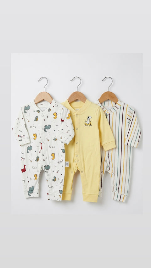 Dino roar romper set