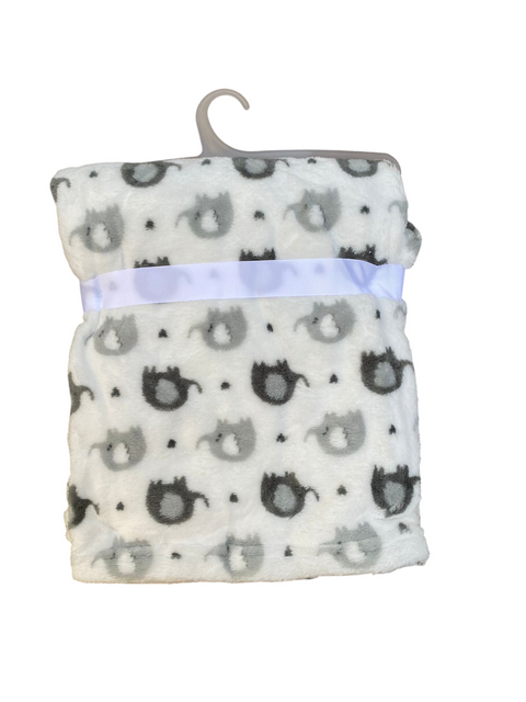 Elephant blanket with stuff toy