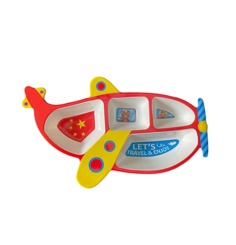 Aeroplane feeding plate
