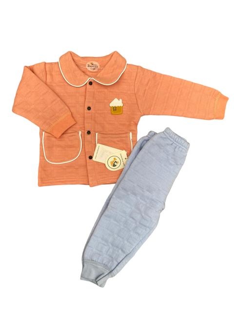 2 pcs quilted dress