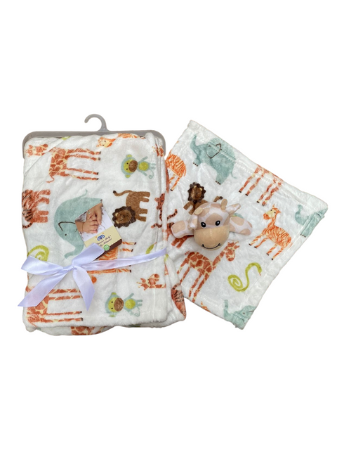 Jungle theme blanket set