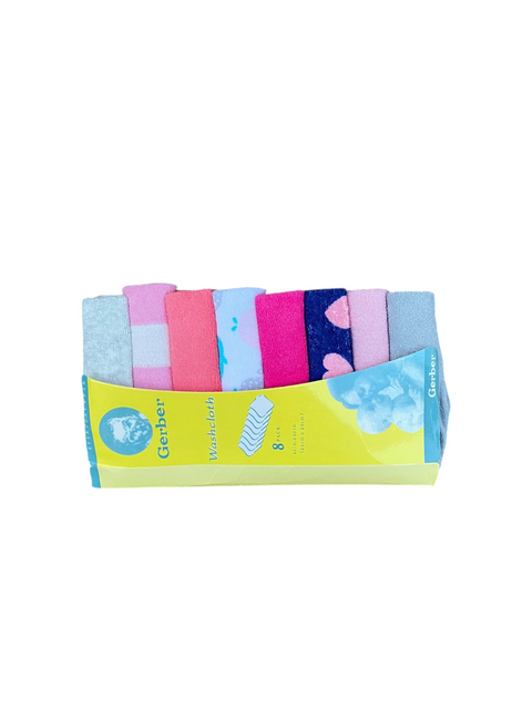 8 pcs washcloth set