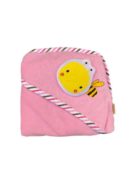 3D bee bath towel
