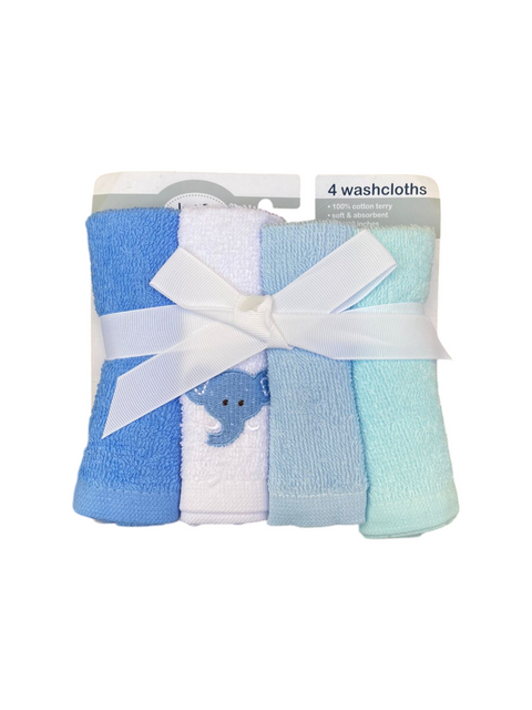 4 pcs washcloth set
