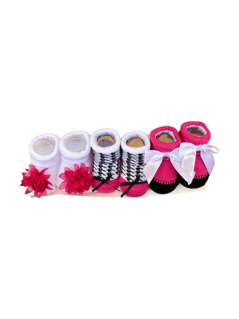 Floral botties set