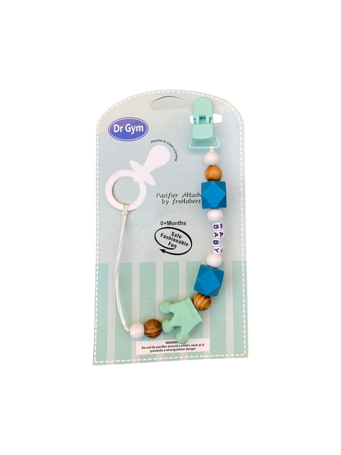 Pacifier chain attacher