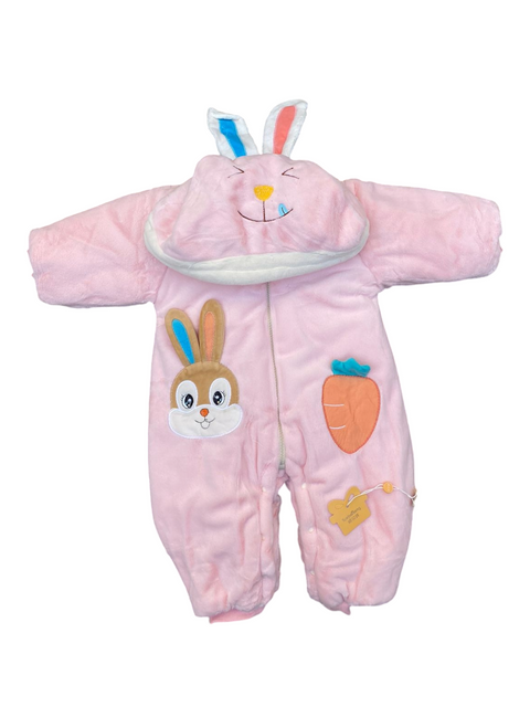 Pink bunny winter jumper