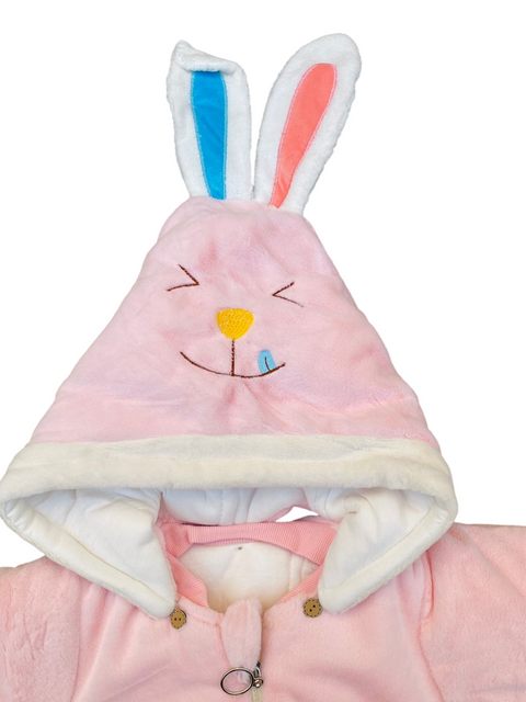 Pink bunny winter jumper