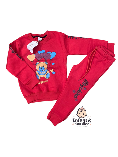 Red bear tracksuit