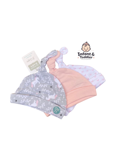 Baby unicorn cap set