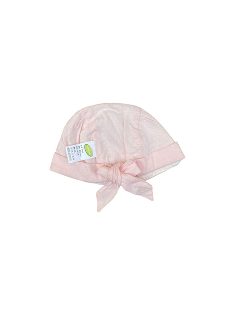 Pink bow cap
