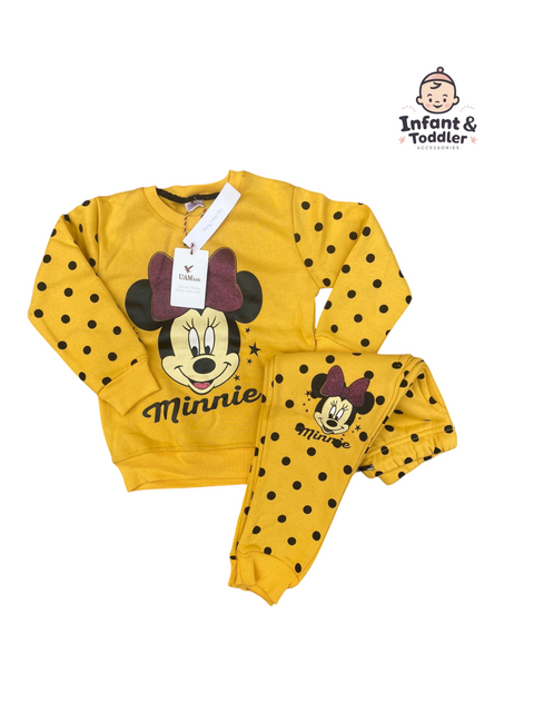 Yellow Minnie tracksuit